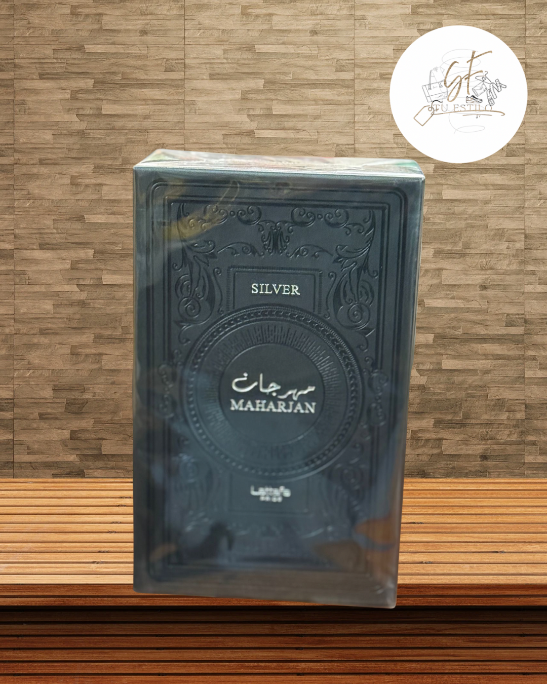 Lattafa Perfumes Maharjan Silver for Unisex Eau de Parfum Spray, 3.4 Ounce