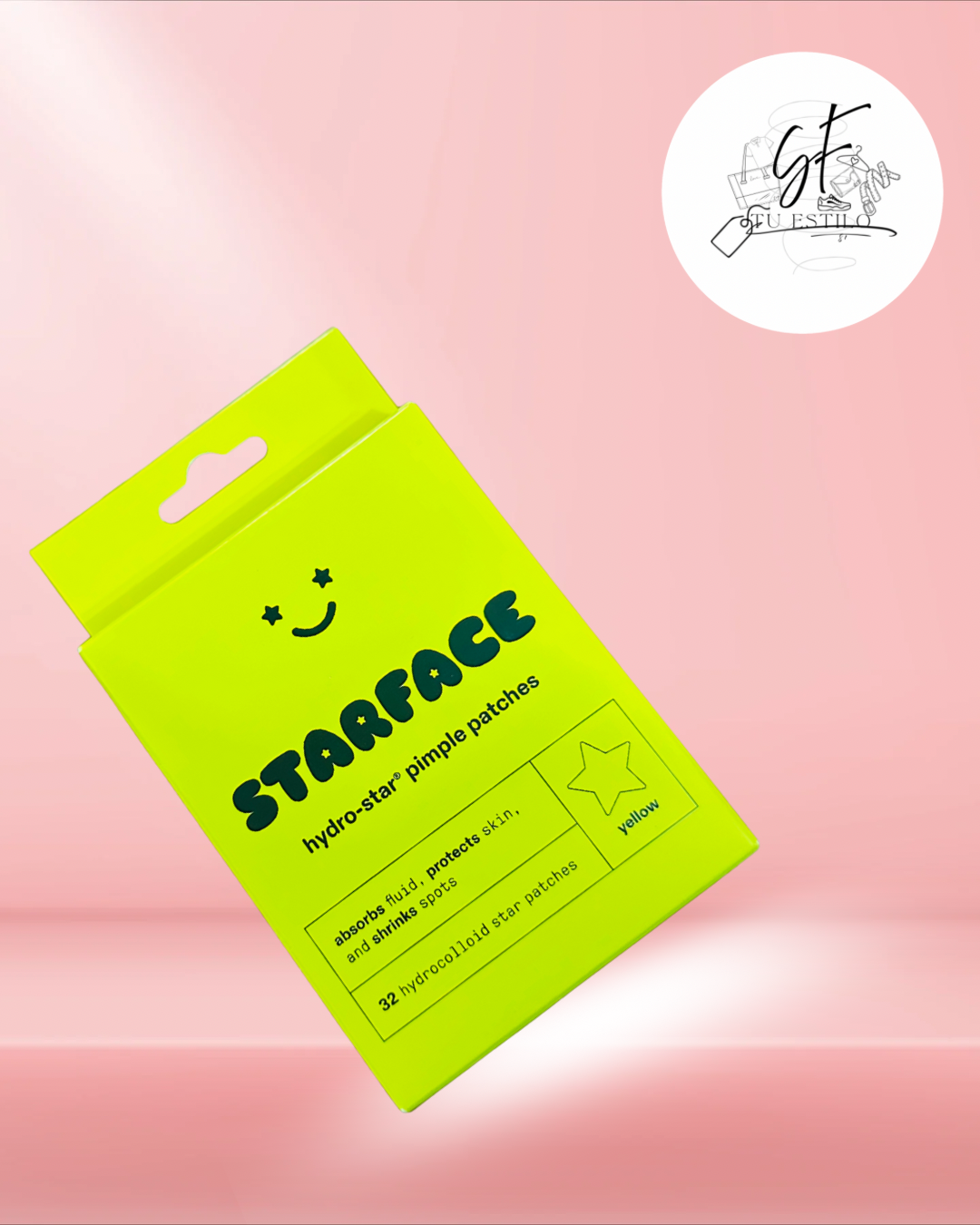 Marca: Starface World
Parches para acne Starface Hydro Star Pimple Patches Amarillo Mini Pack - 32 piezas