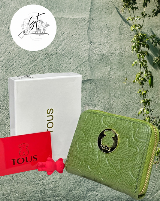 Cartera verde para mujer