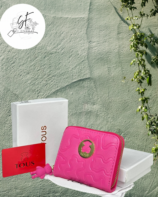 Cartera rosa para mujer