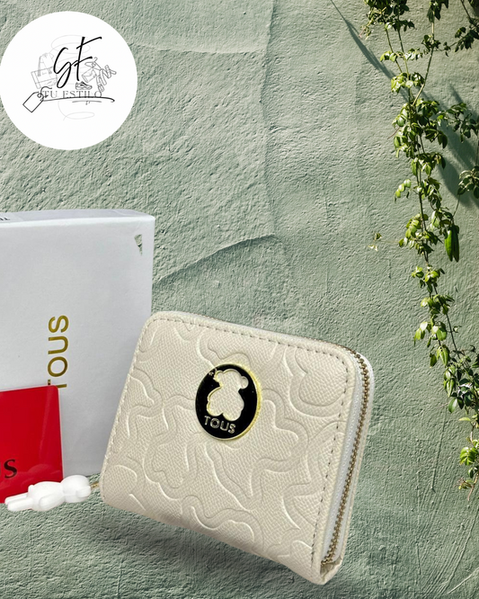 Cartera blanca para mujer