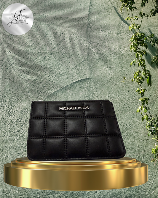 Tarjetero en piel Jet Set capitonado Mujer
