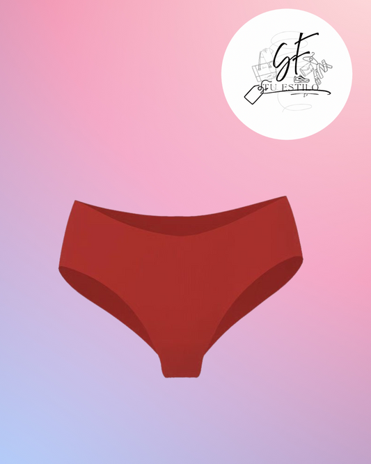Panti cheeky invisible roja mujer