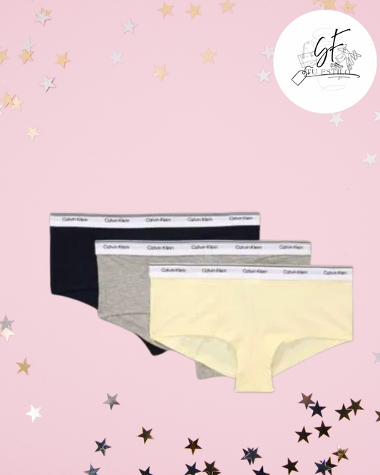 Set hipster de algodón para mujer Calvin Klein