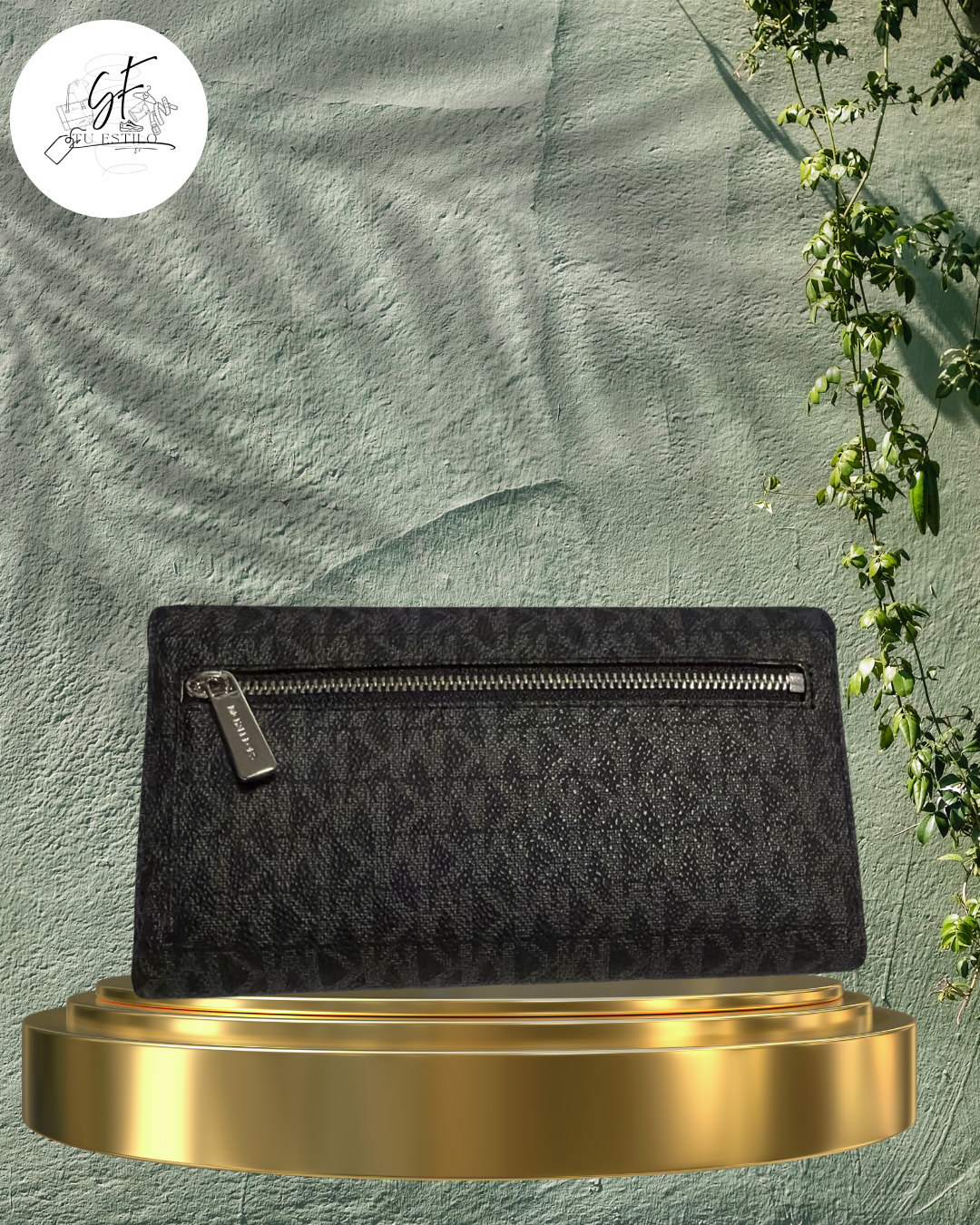 Cartera portafolios triple para mujer
