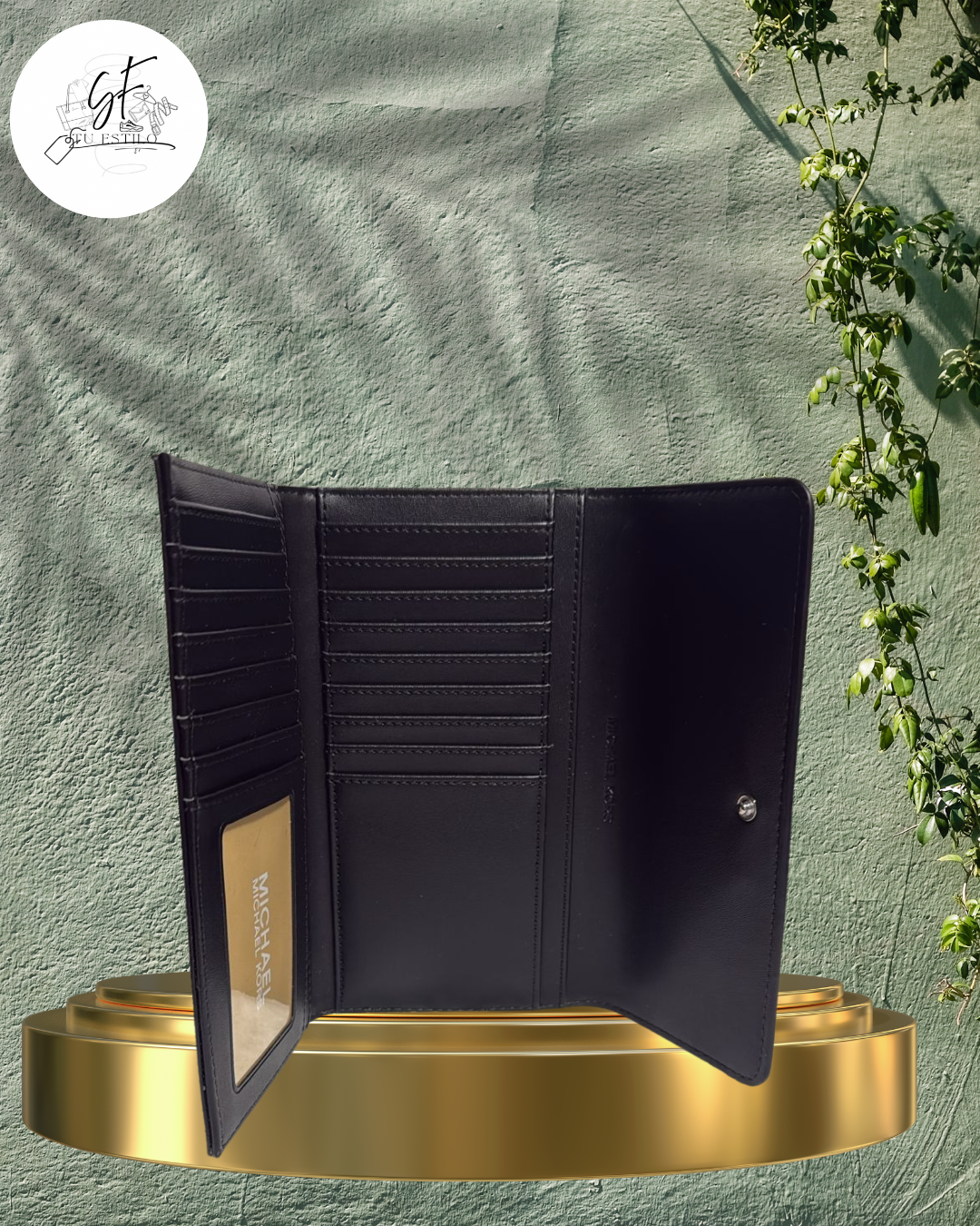 Cartera portafolios triple para mujer