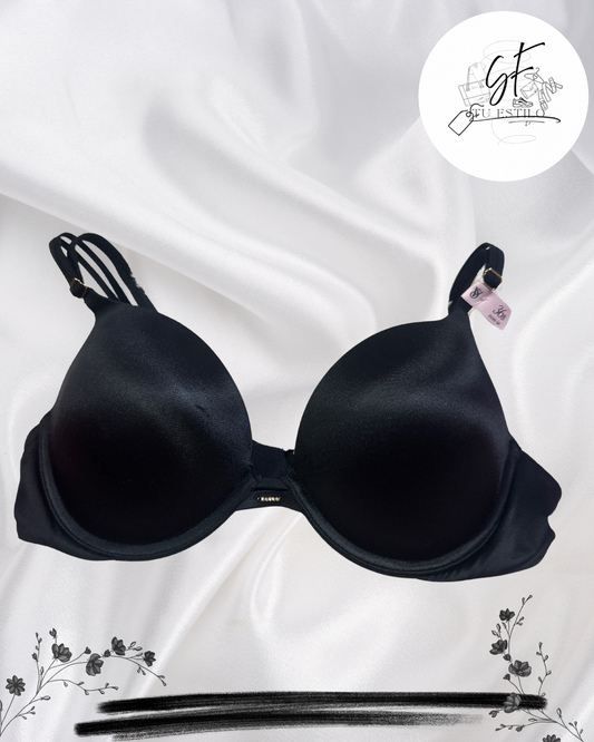 Bra Push-Up de Algodón Perfect Shap Negro