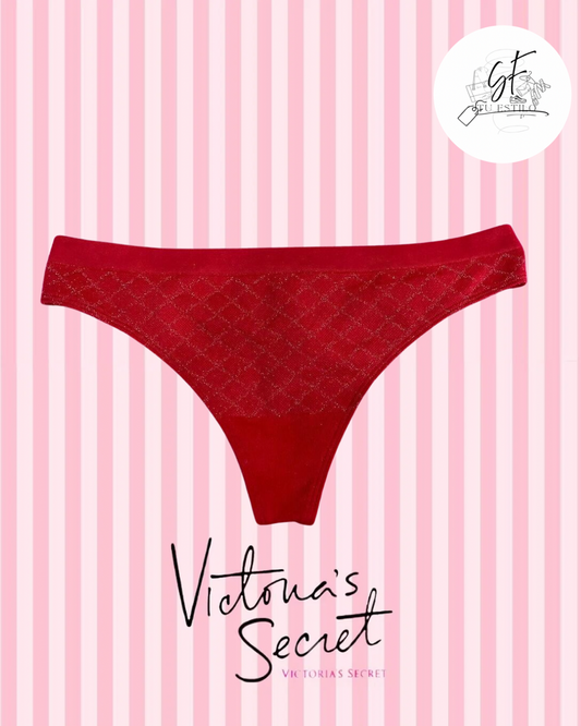 Tanga con ribete de encaje sin costuras