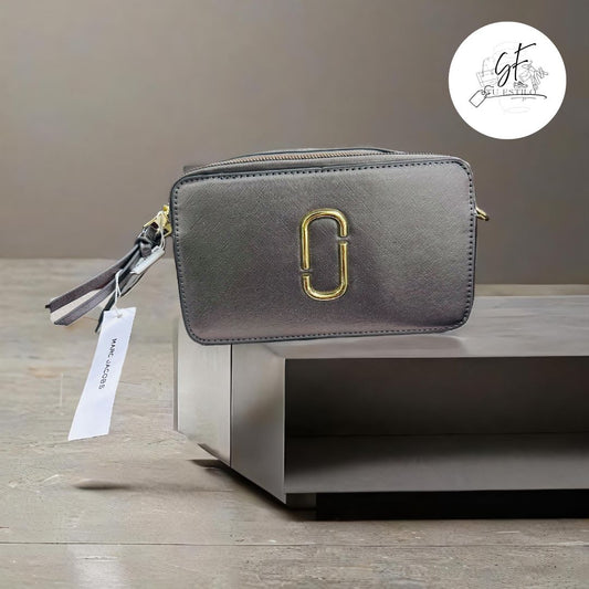 Bolso Bandolera para mujer color plata