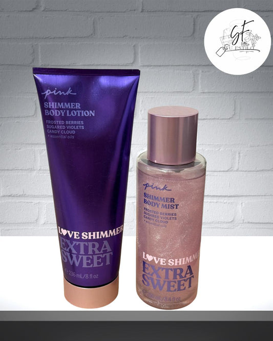 Body Mist Y Lotion Dream Girl Shimmer Pink