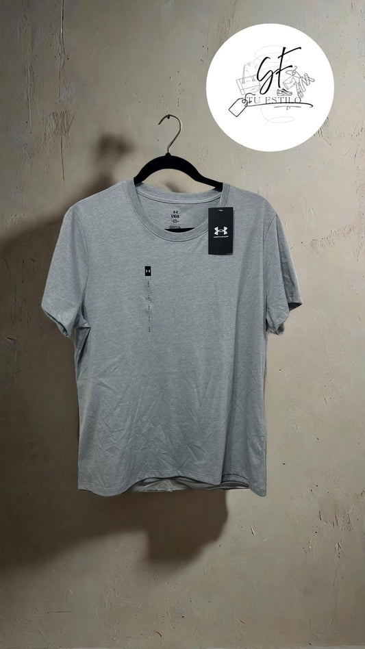 Playera manga Corta para mujer Gris