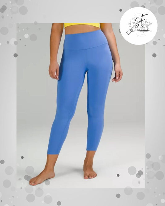 Pantalón con bolsillos para mujer color azul