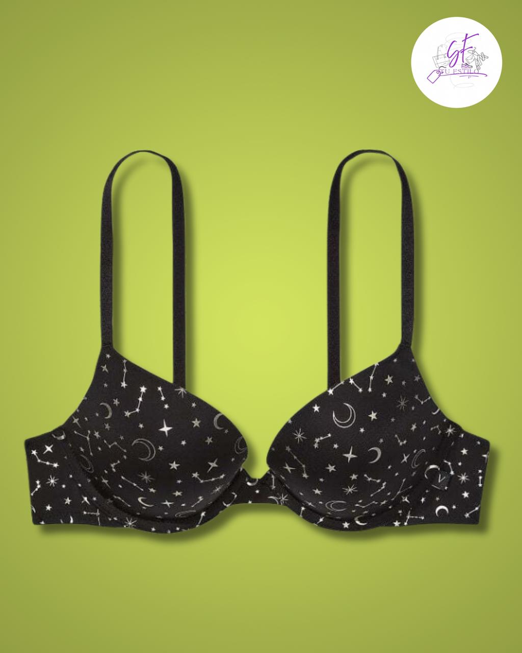 Bra Push-Up con estrellas y lunas Perfect Shape