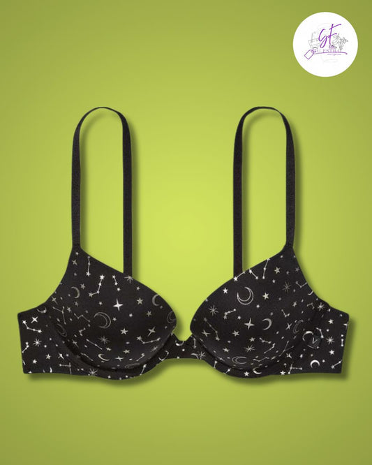 Bra Push-Up con estrellas y lunas Perfect Shape