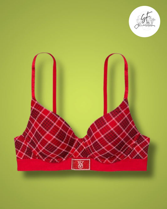 Sujetador Wireless Lightly Lined Bralette con logo brillante